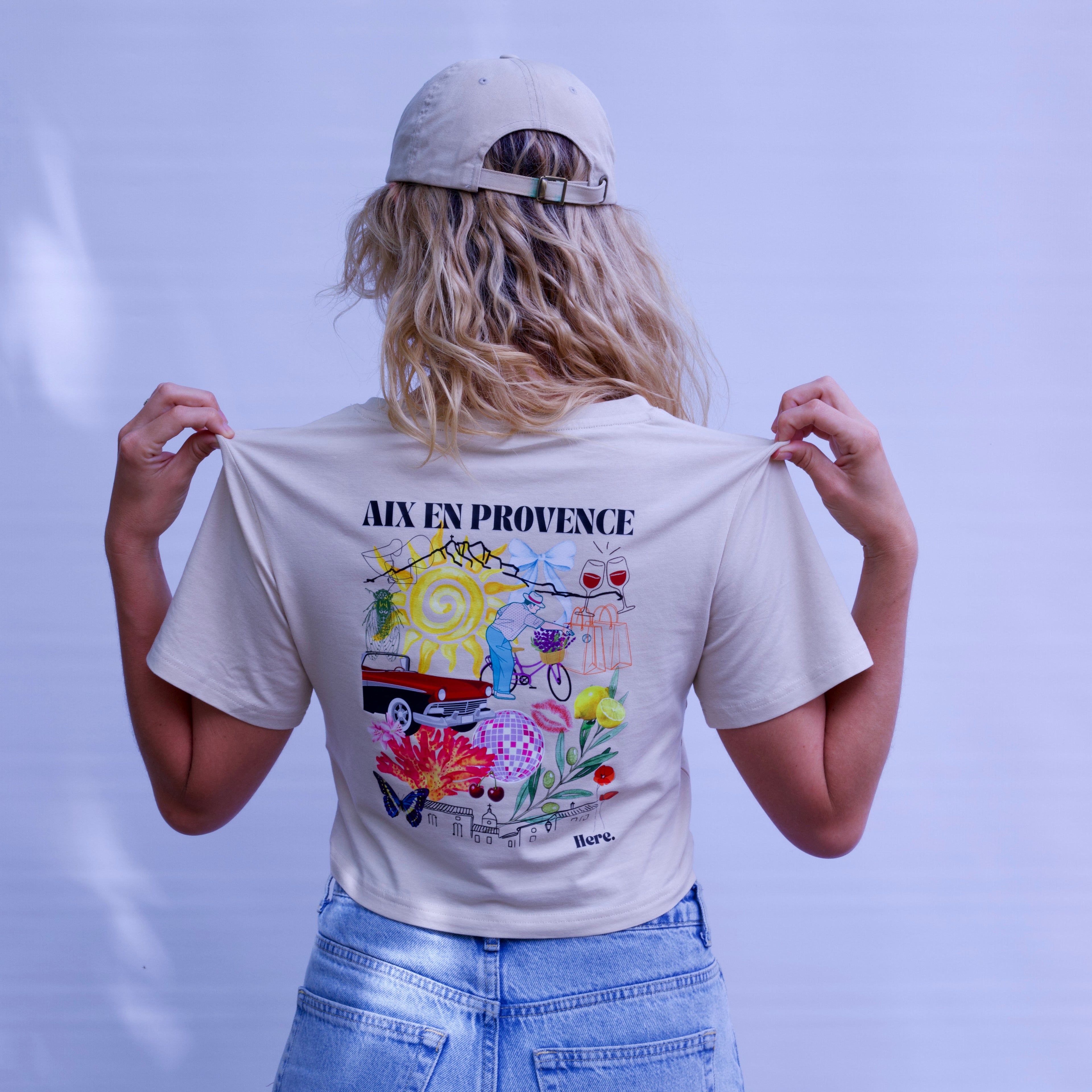 Tee shirt "Aix en Provence" Femme
