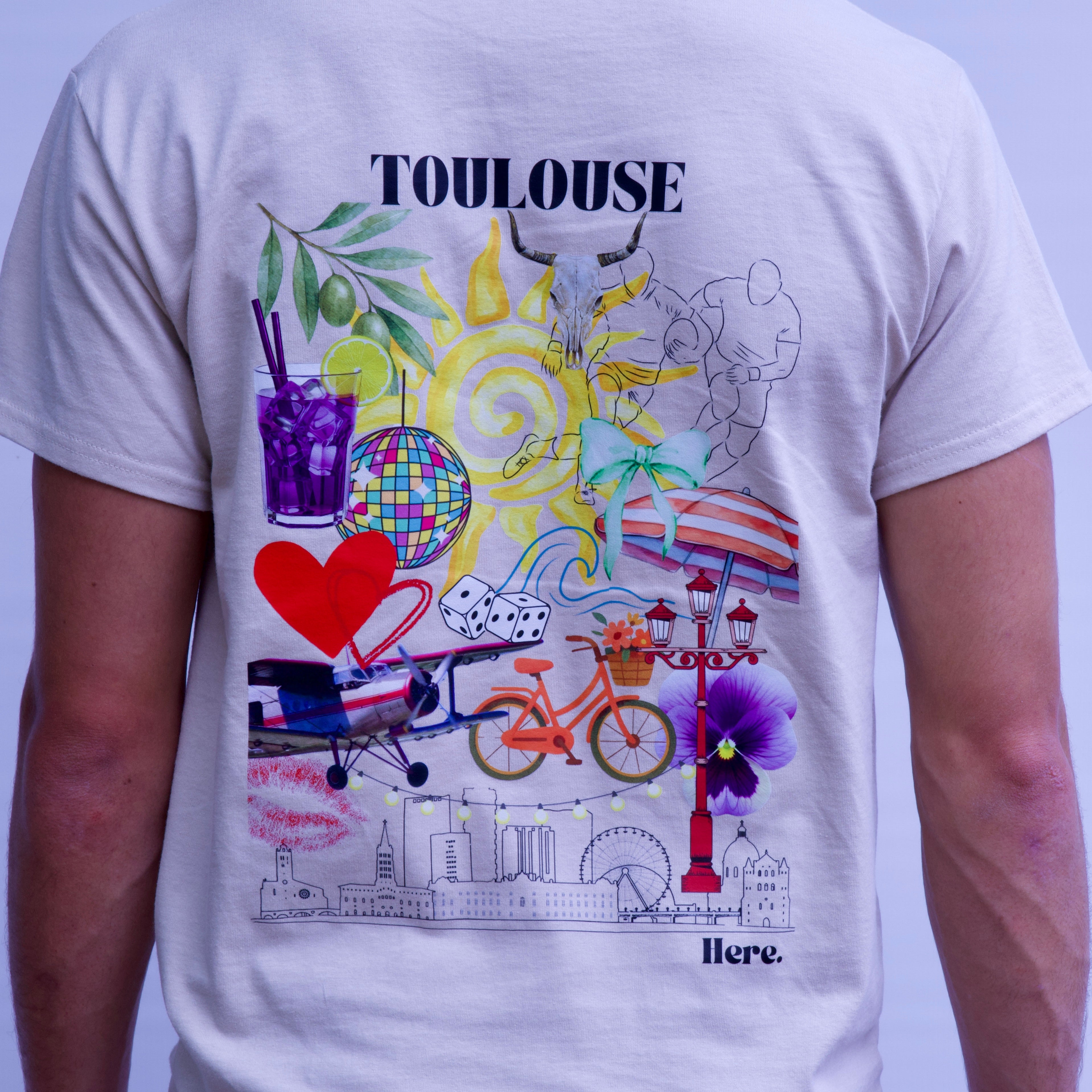 Tee shirt "Toulouse" Homme