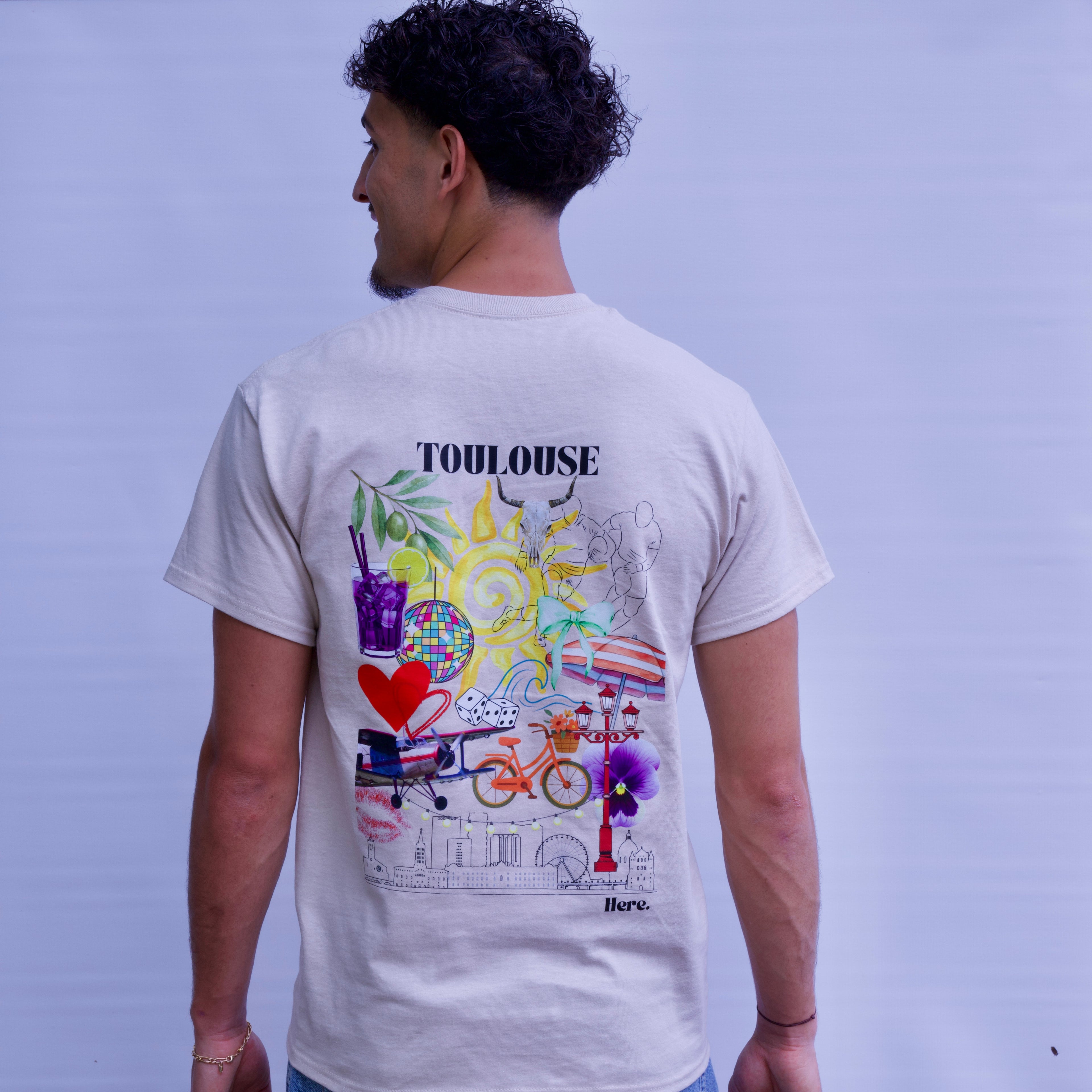 Tee shirt "Toulouse" Homme