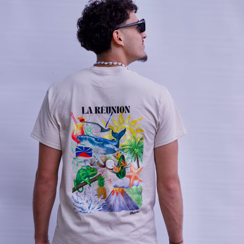 Tee shirt "La Réunion" Homme