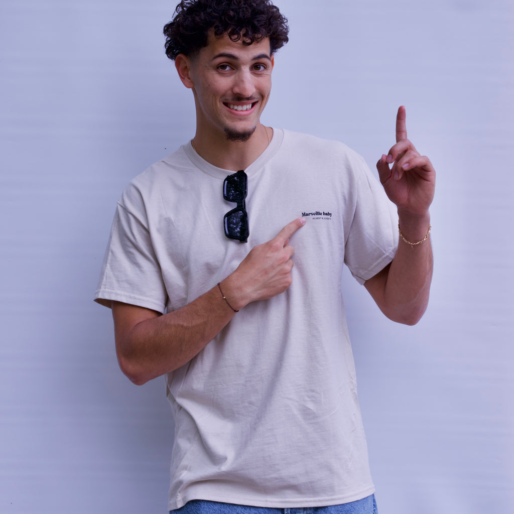 Tee shirt "Marseille" Homme