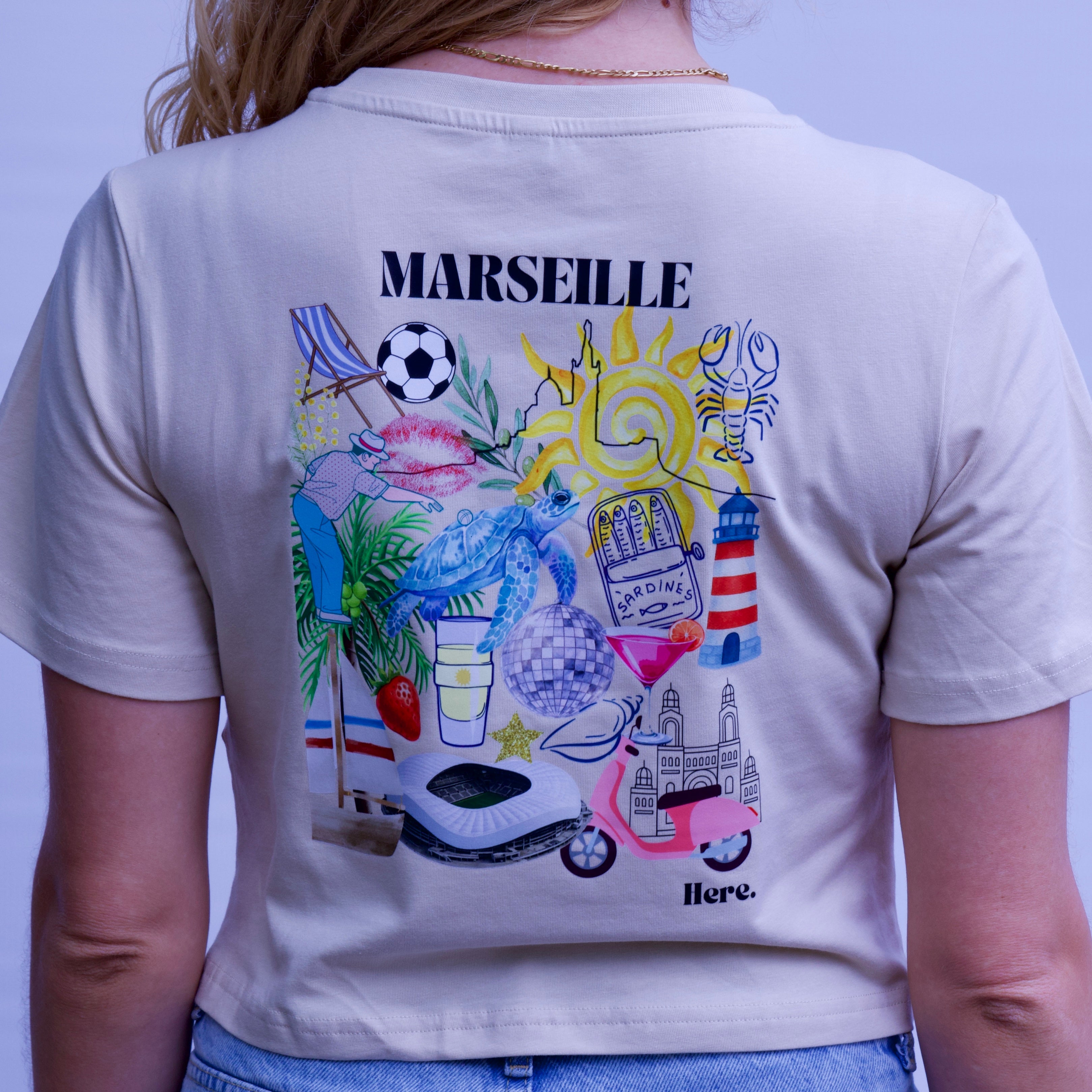 tee shirt "Marseille" femme