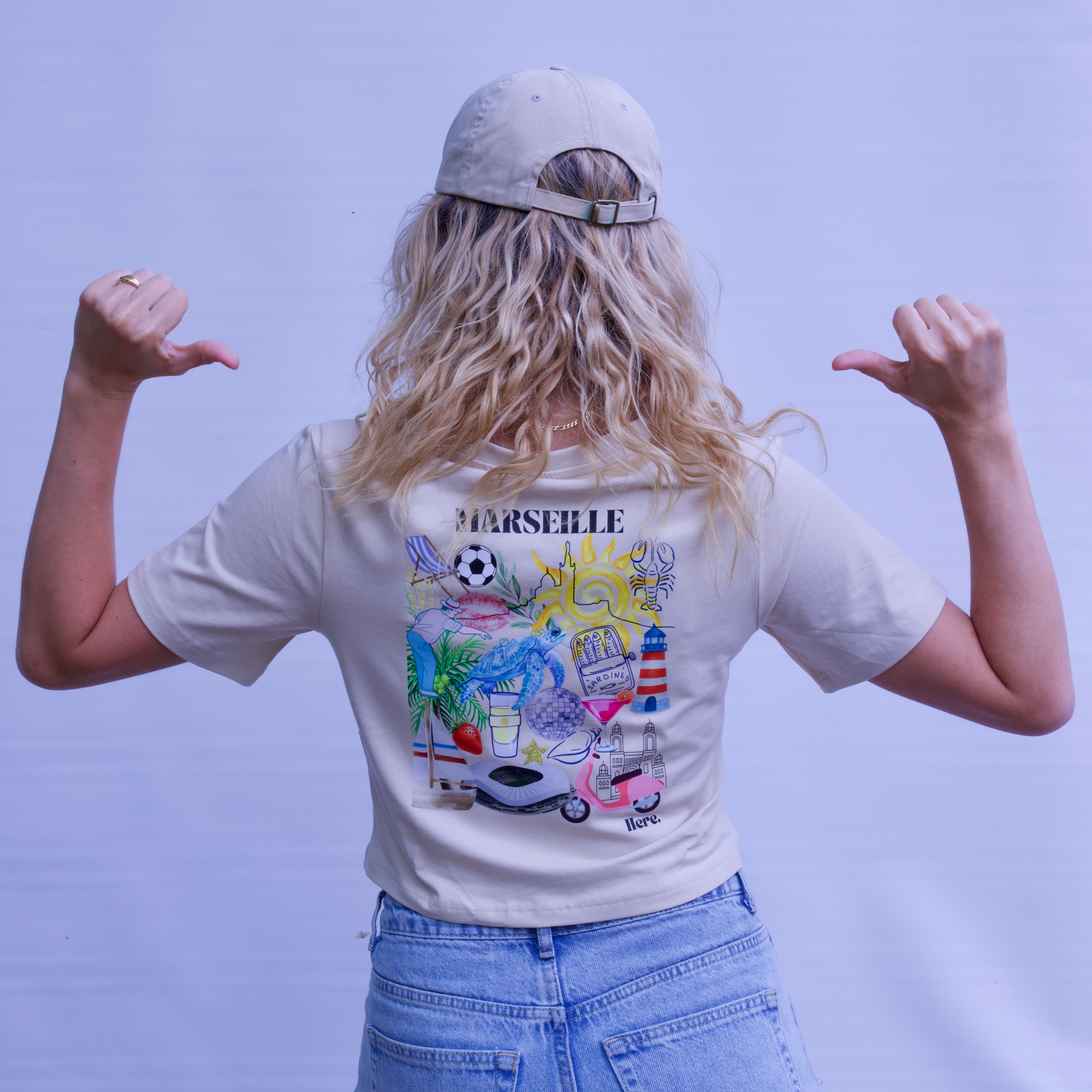 tee shirt "Marseille" femme